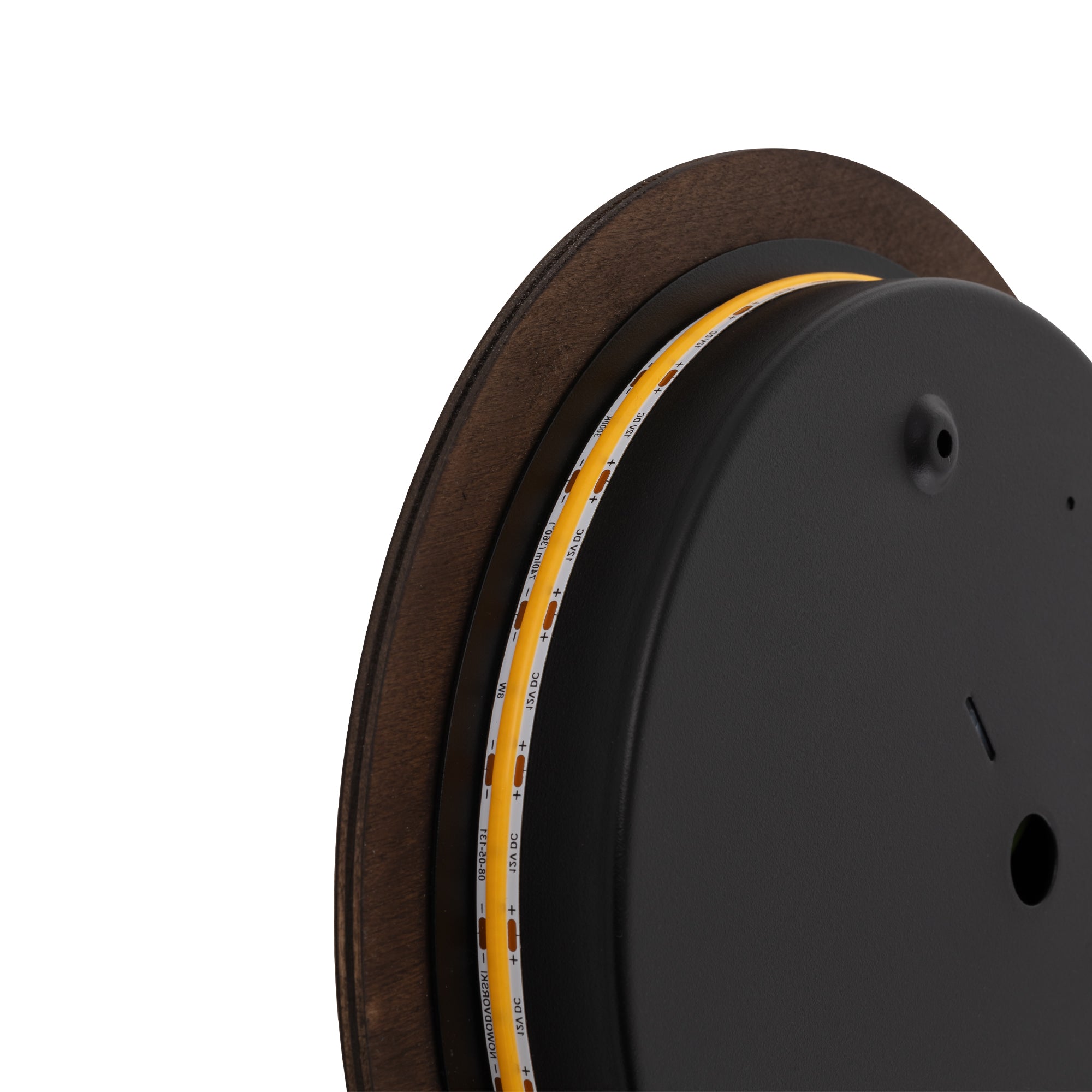 RING WOOD LED M – Gold