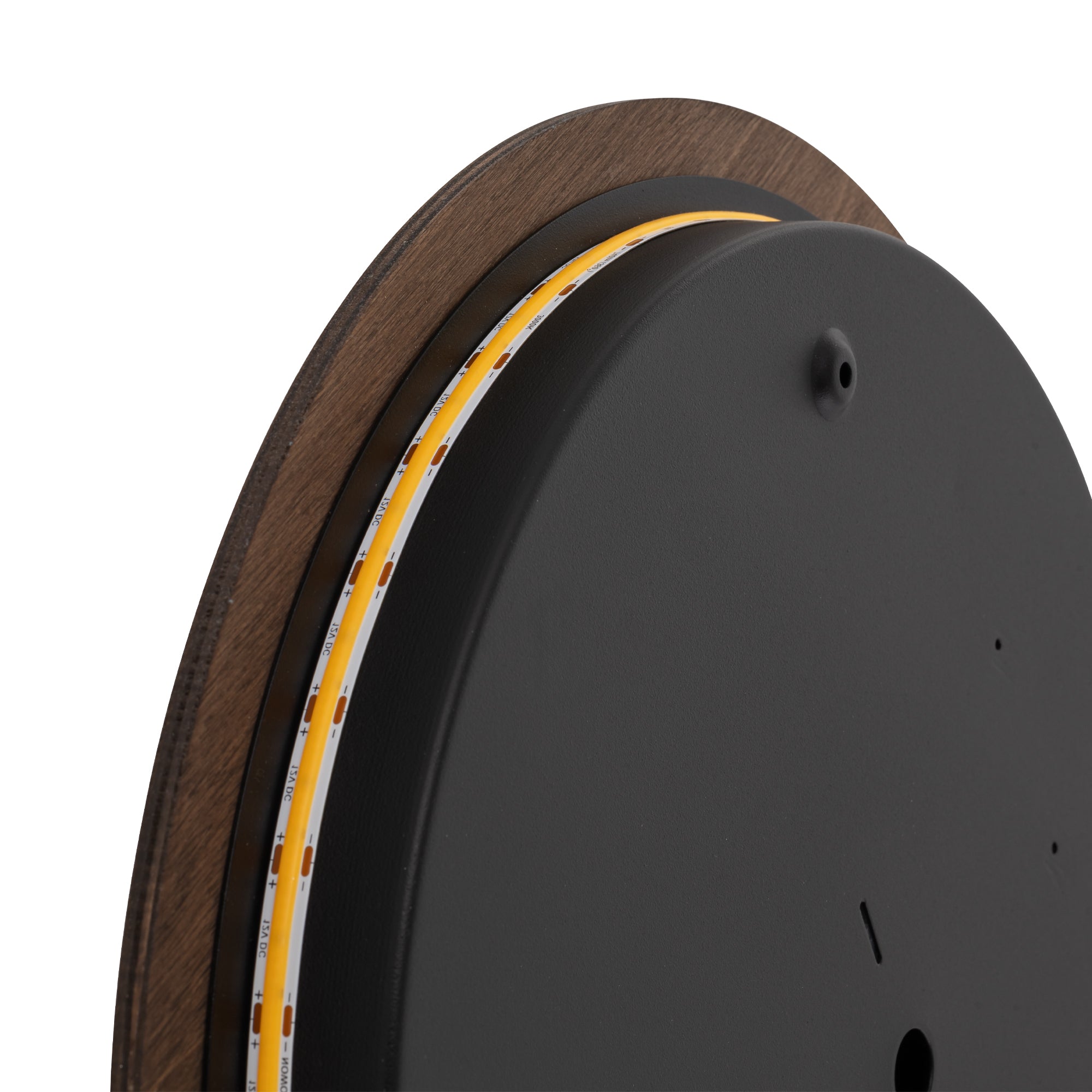 RING WOOD LED L – Gold
