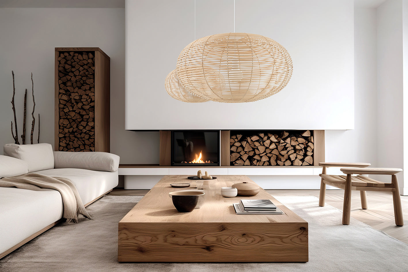 RATTAN M – Naturholz