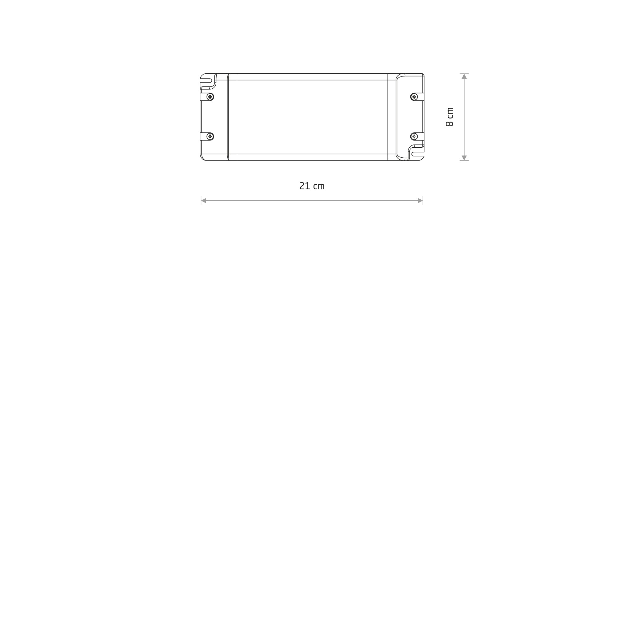 48V DC, 320W, POWER SUPPLY – Weiß