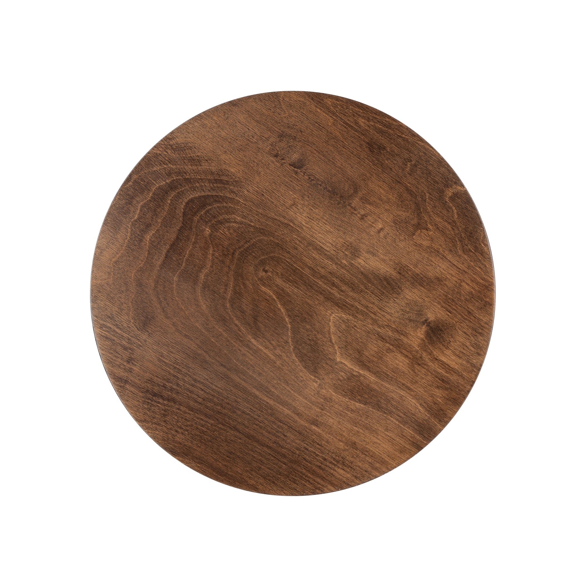 RING TIMBER LED L – Dunkles Holz
