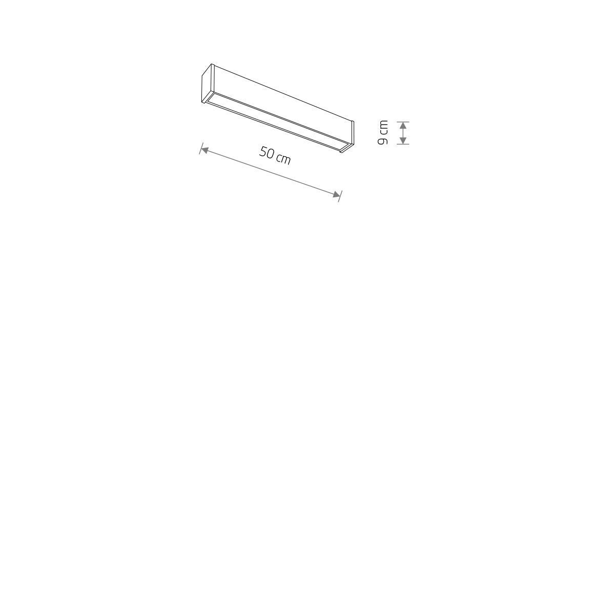 OUTLINE LED S – Schwarz