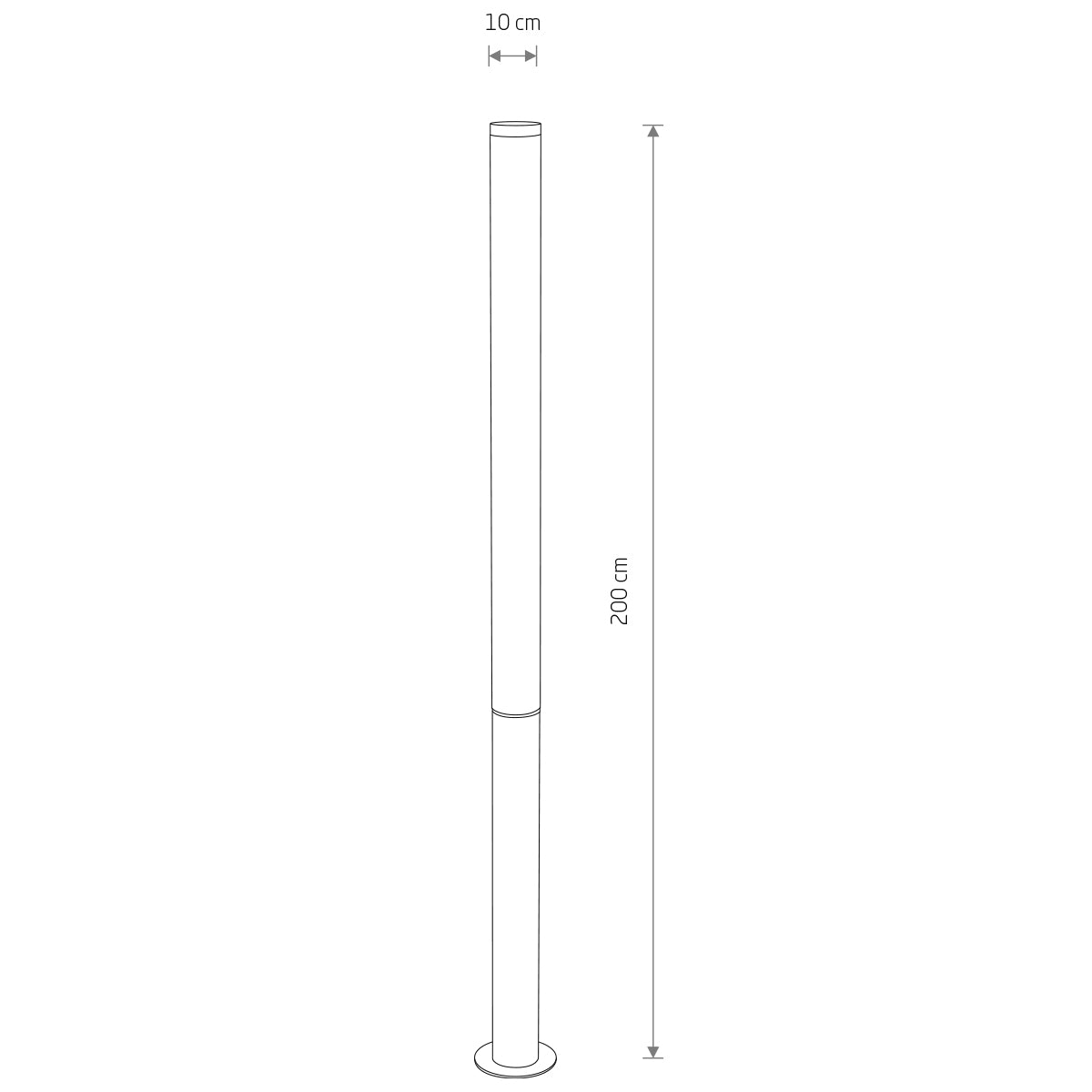 MIA LED L – Schwarz