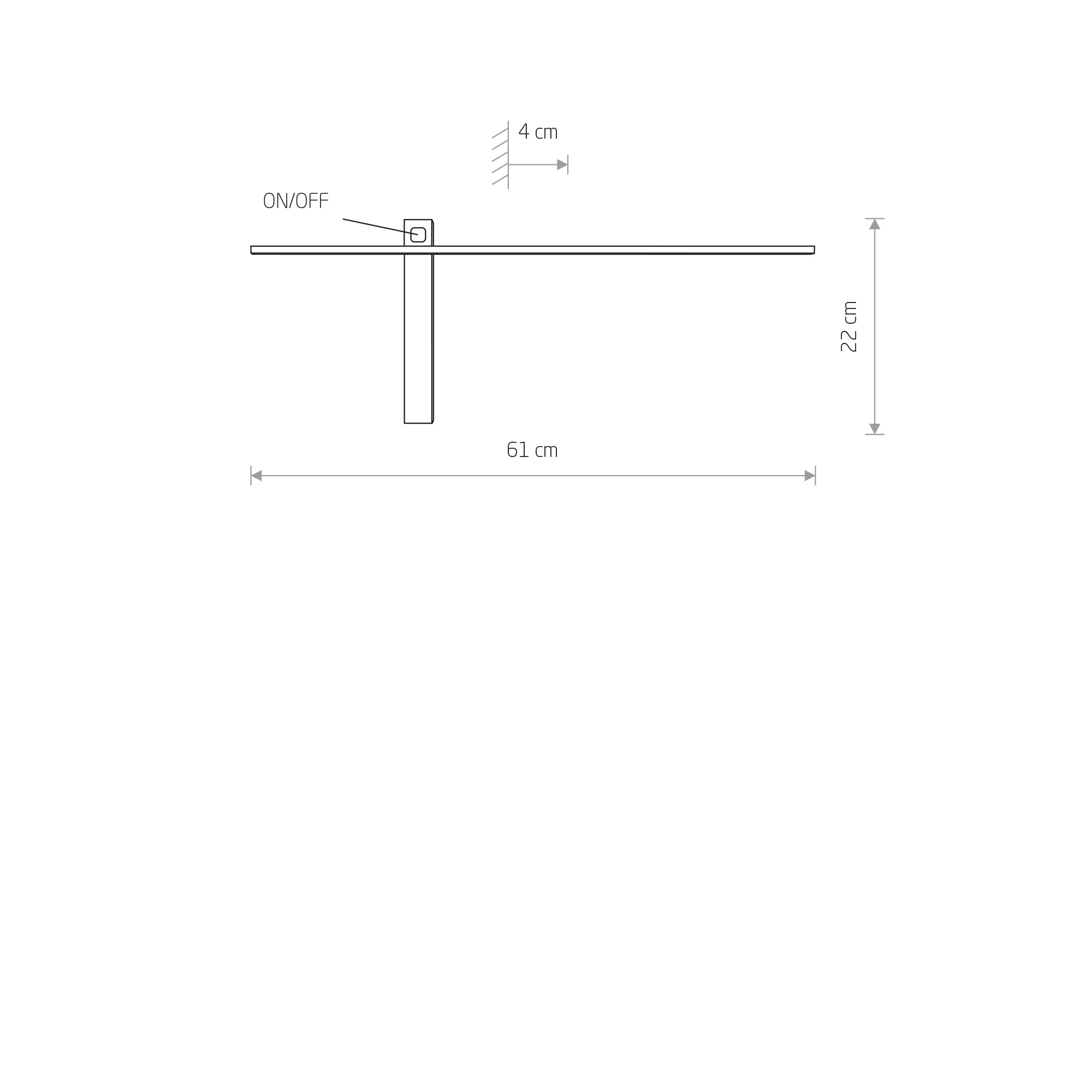 IMPULSE LED S – Schwarz