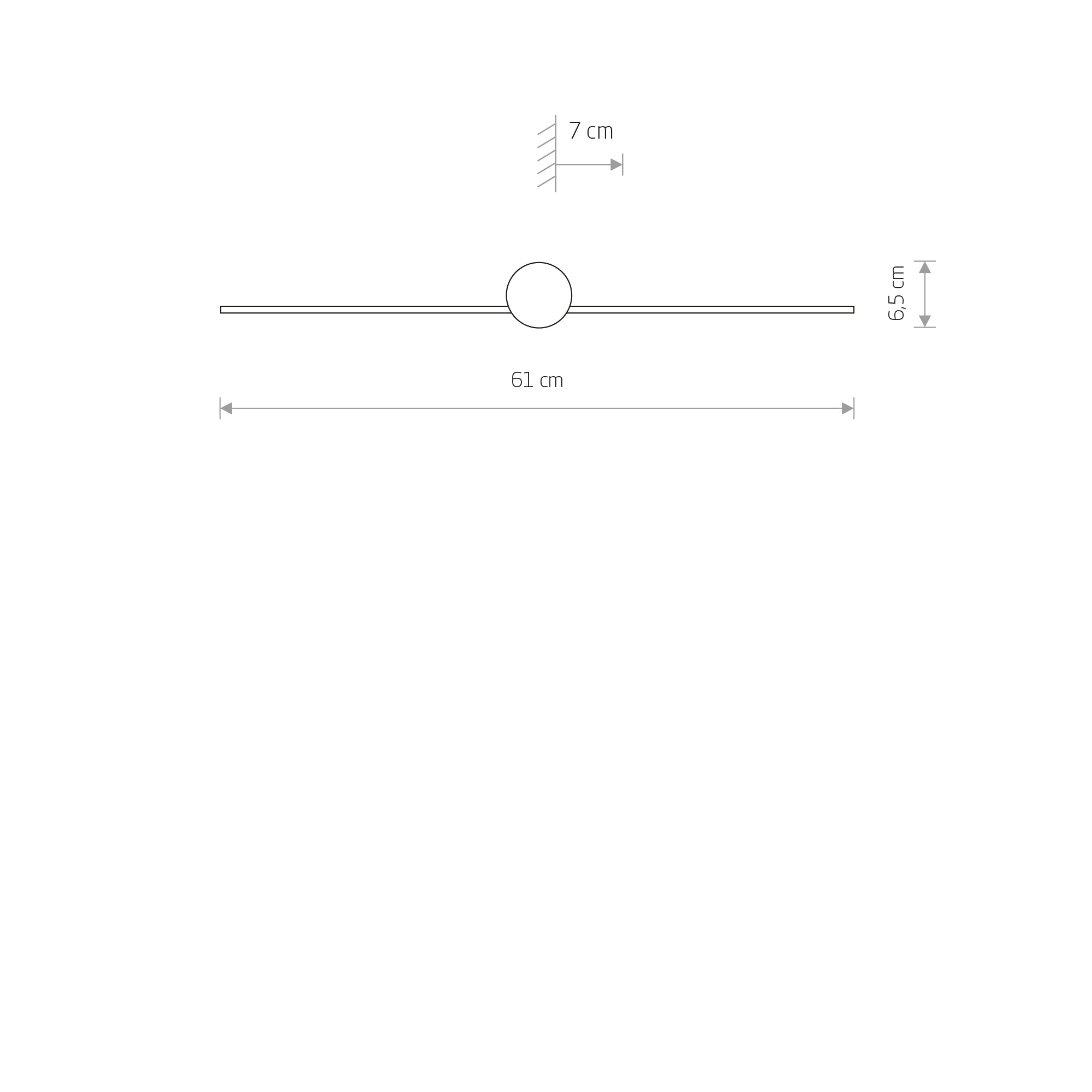 PIN LED S – Schwarz