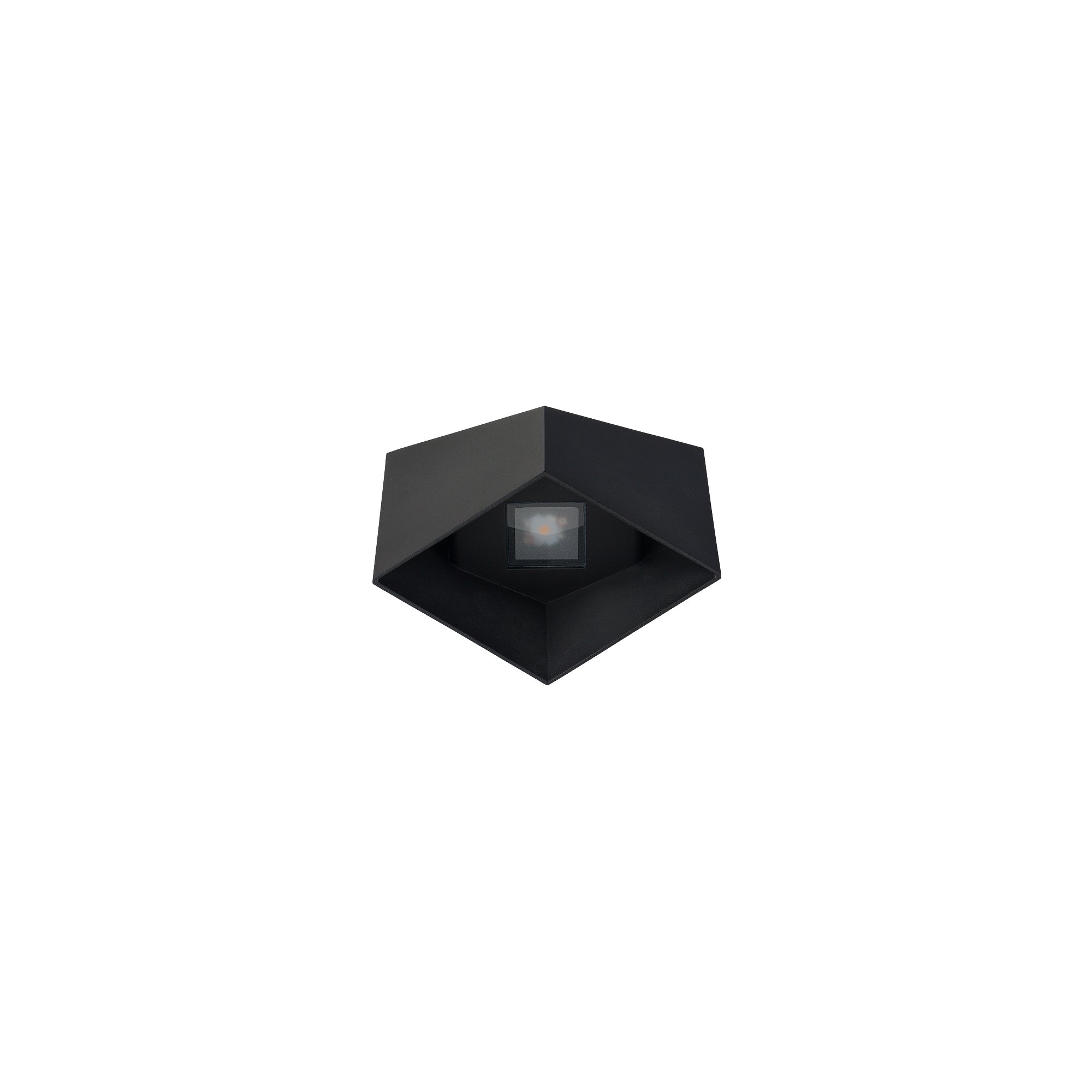 TRIANGLES LED – Schwarz-Gold