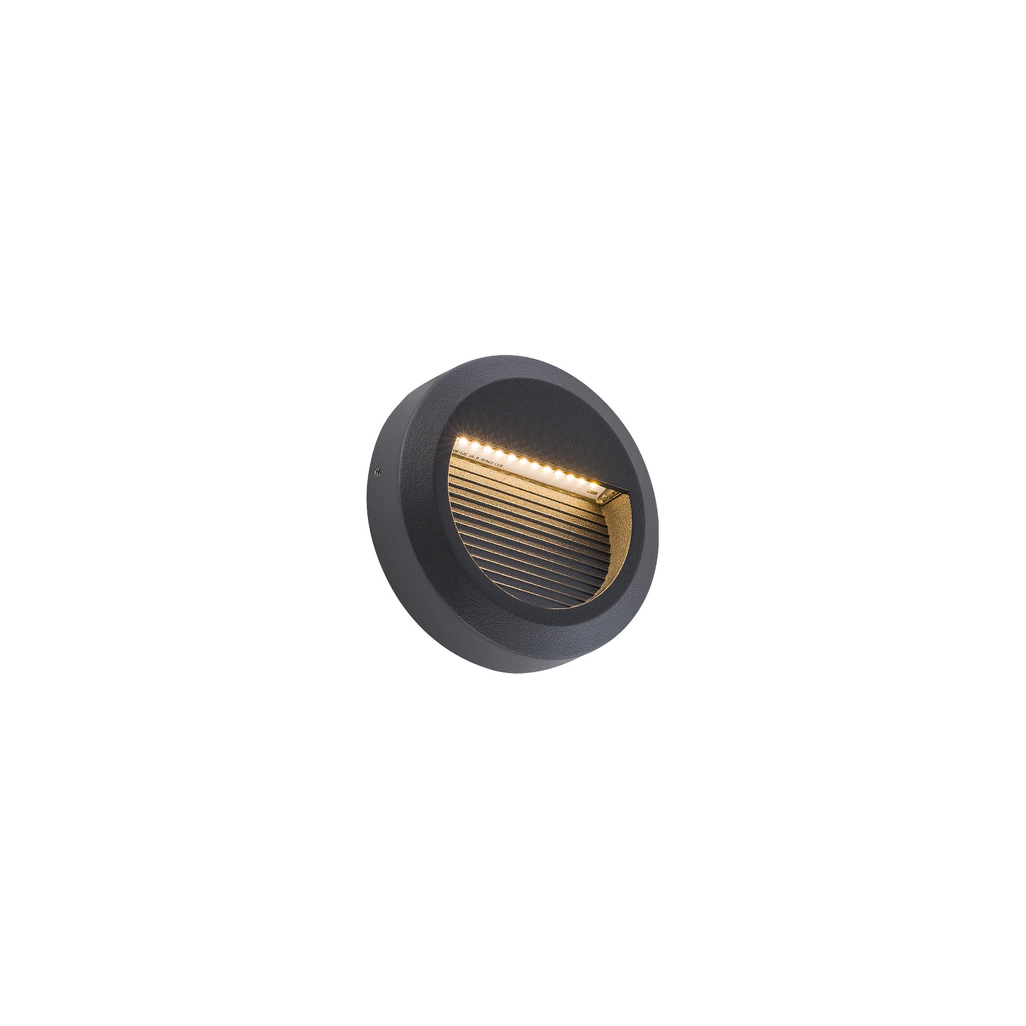SIDEWALK ROUND LED – Schwarz