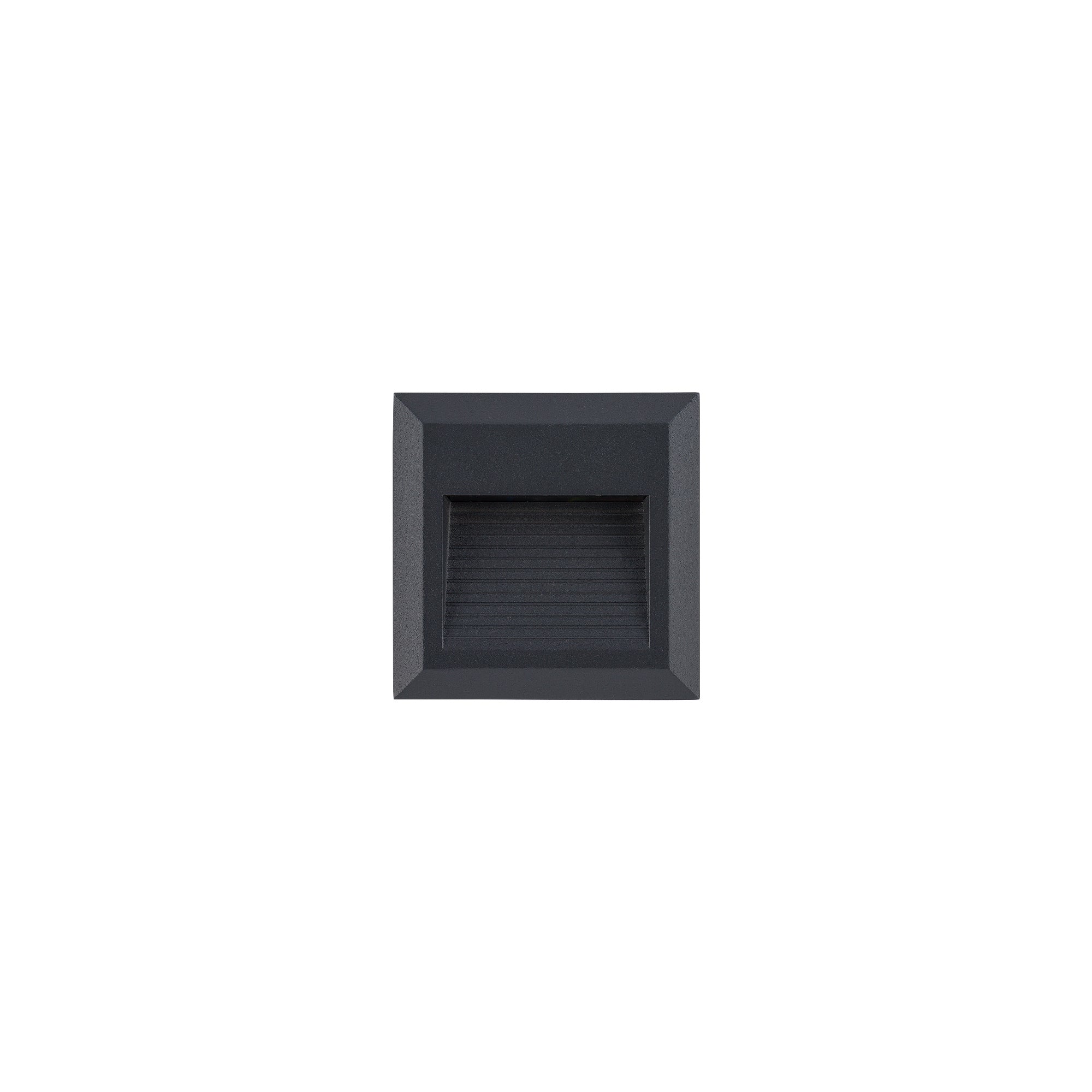 SIDEWALK SQUARE LED – Schwarz