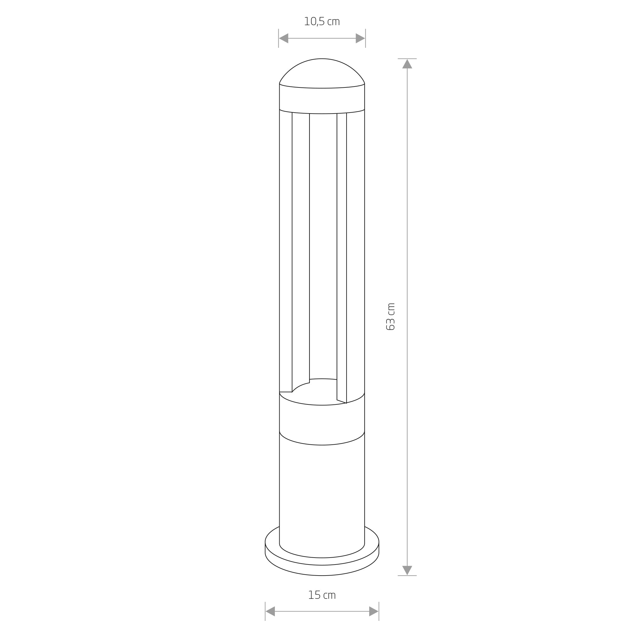 MONTERREY LED – Schwarz
