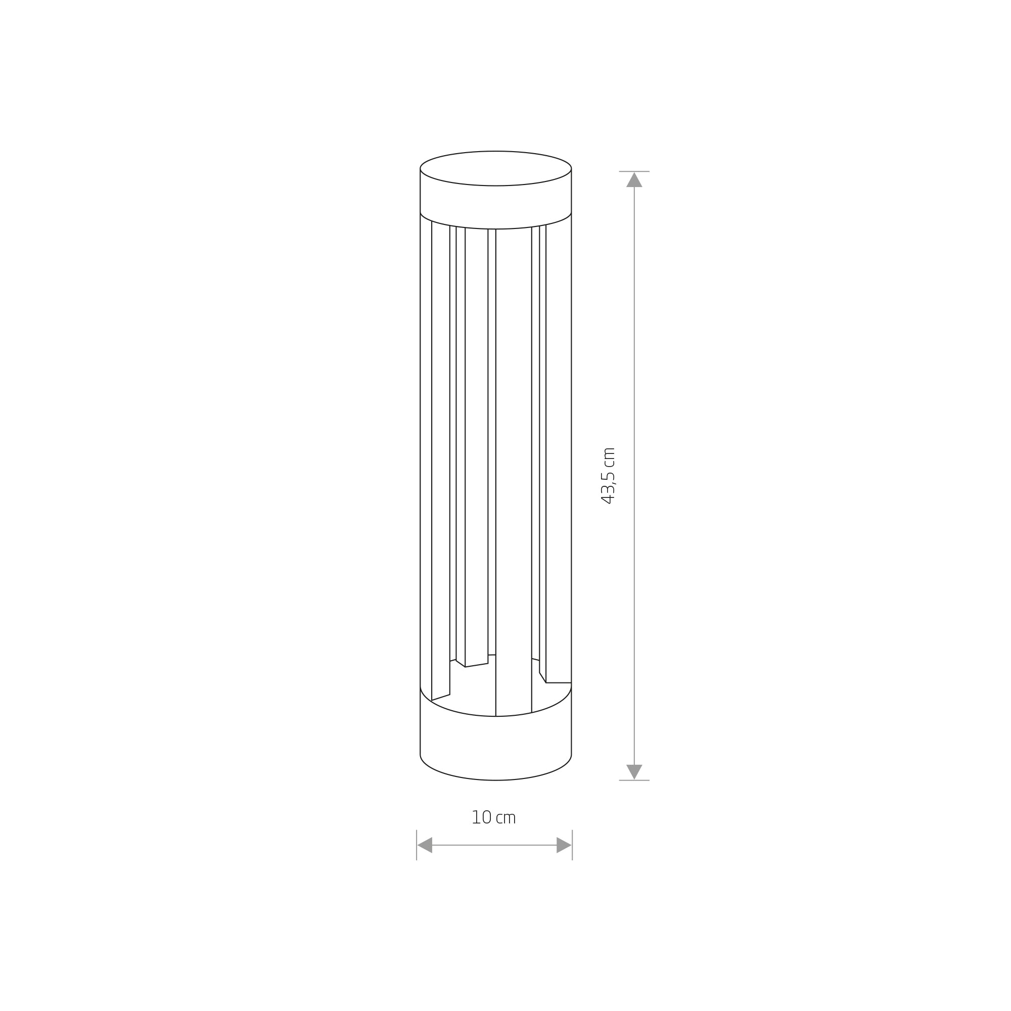 TEPIC LED – Schwarz