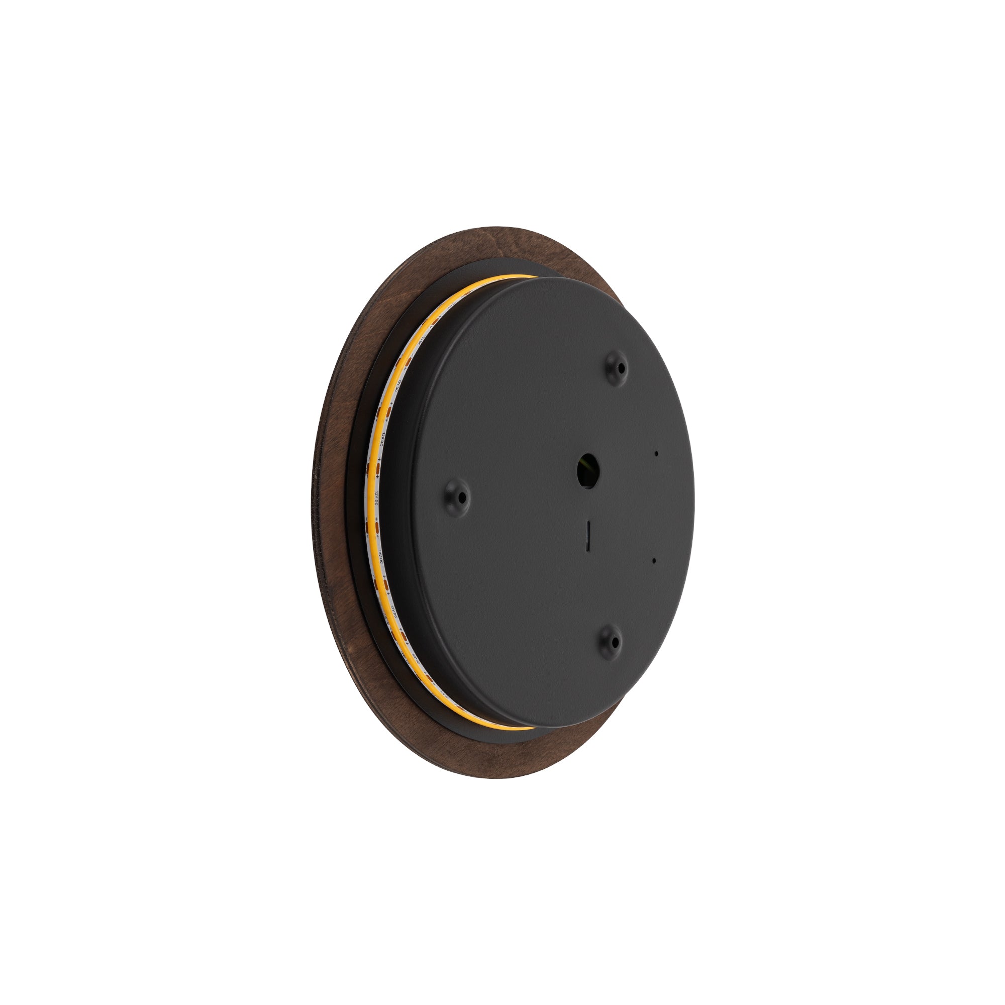 RING WOOD LED M – Gold