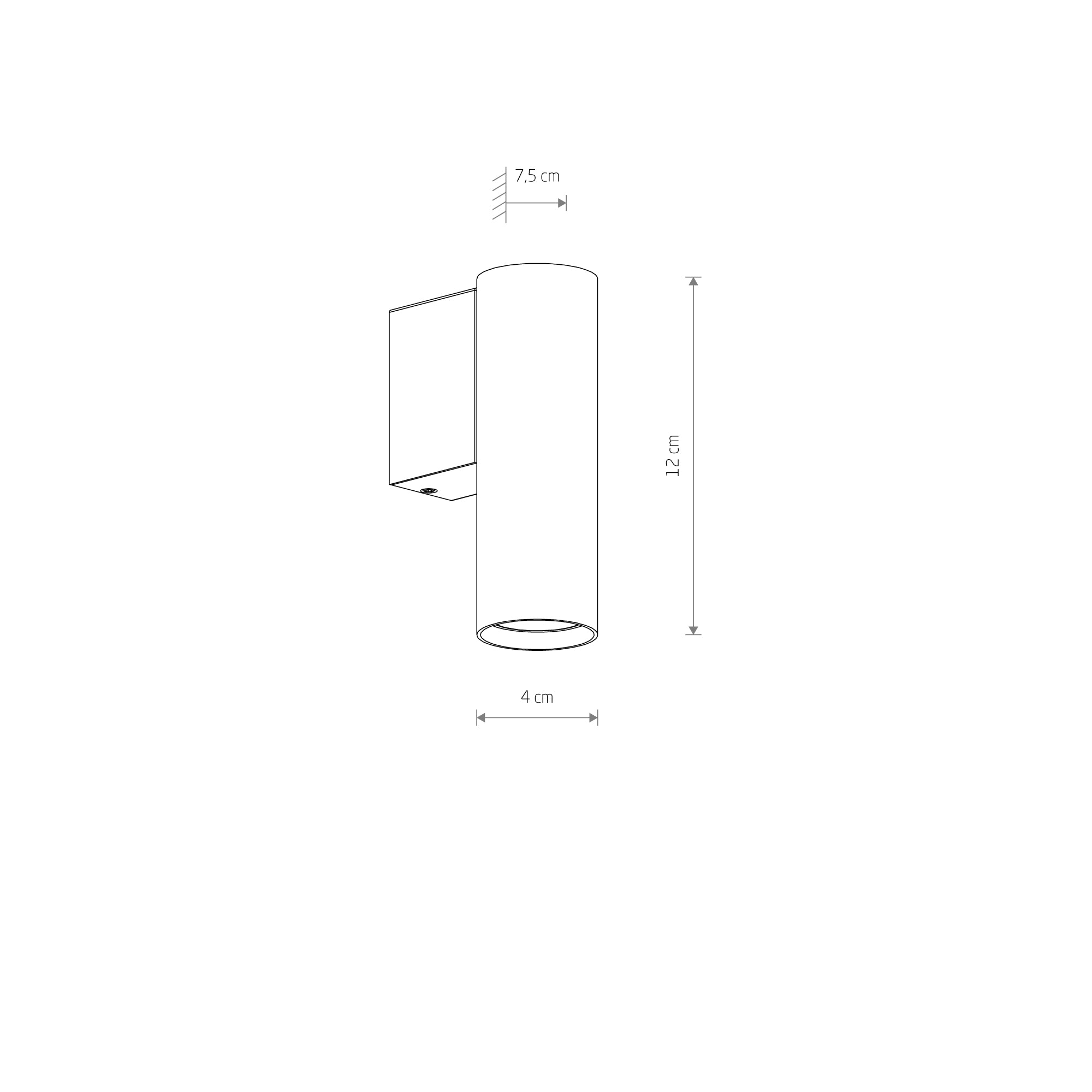 FOURTY  WALL S – Seidenmatt Grau
