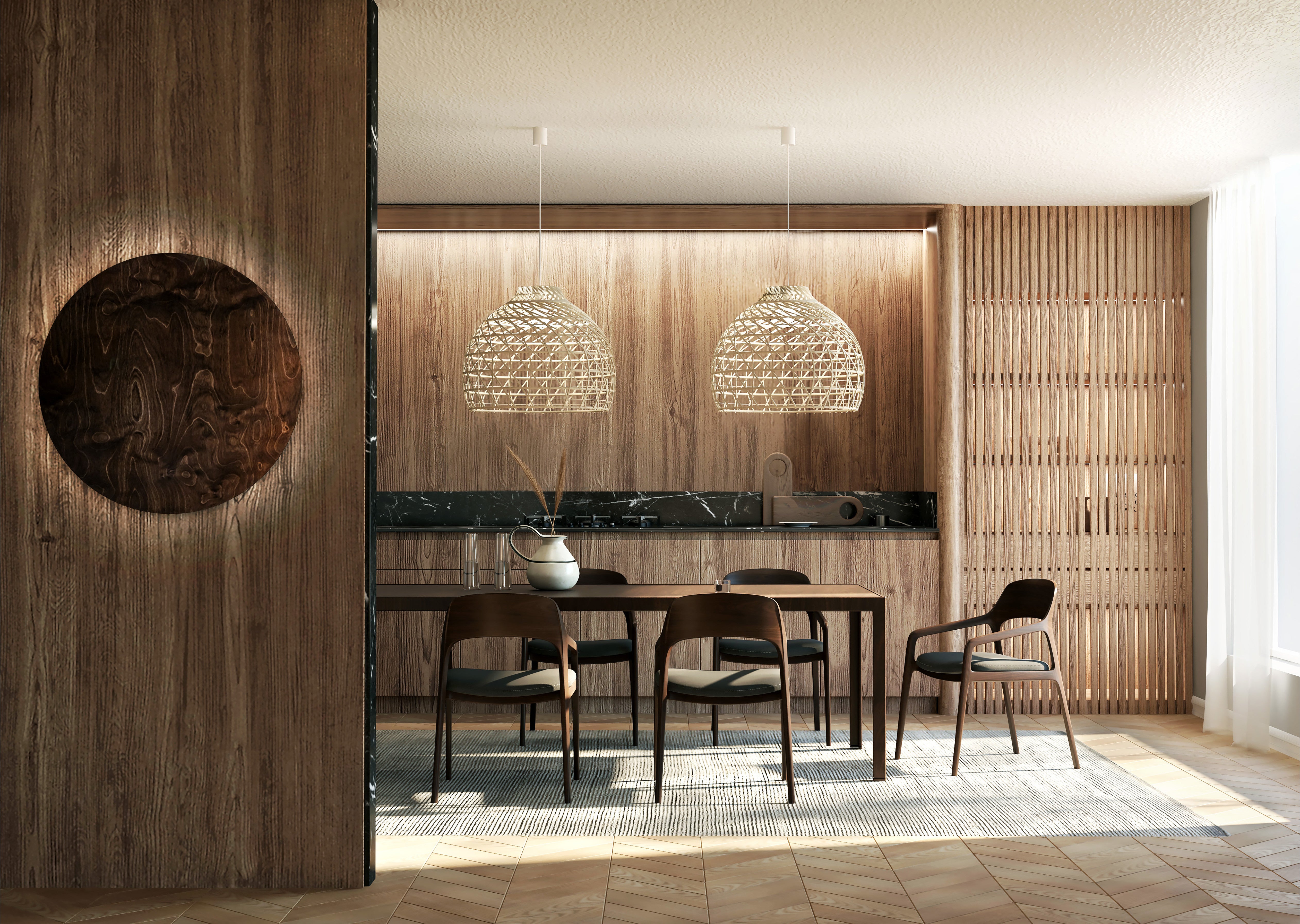 BOHO L – Naturholz