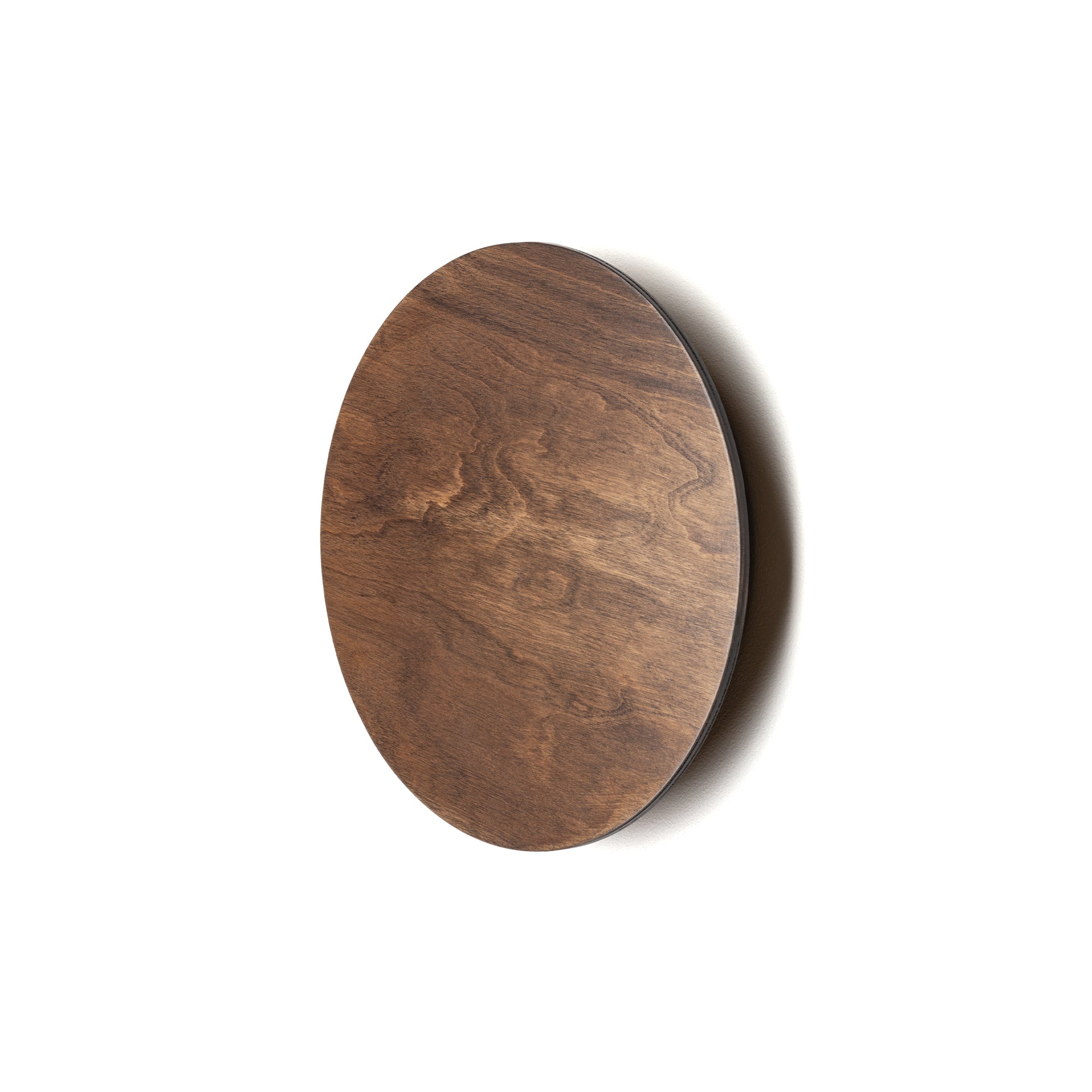 RING TIMBER LED M – Dunkles Holz