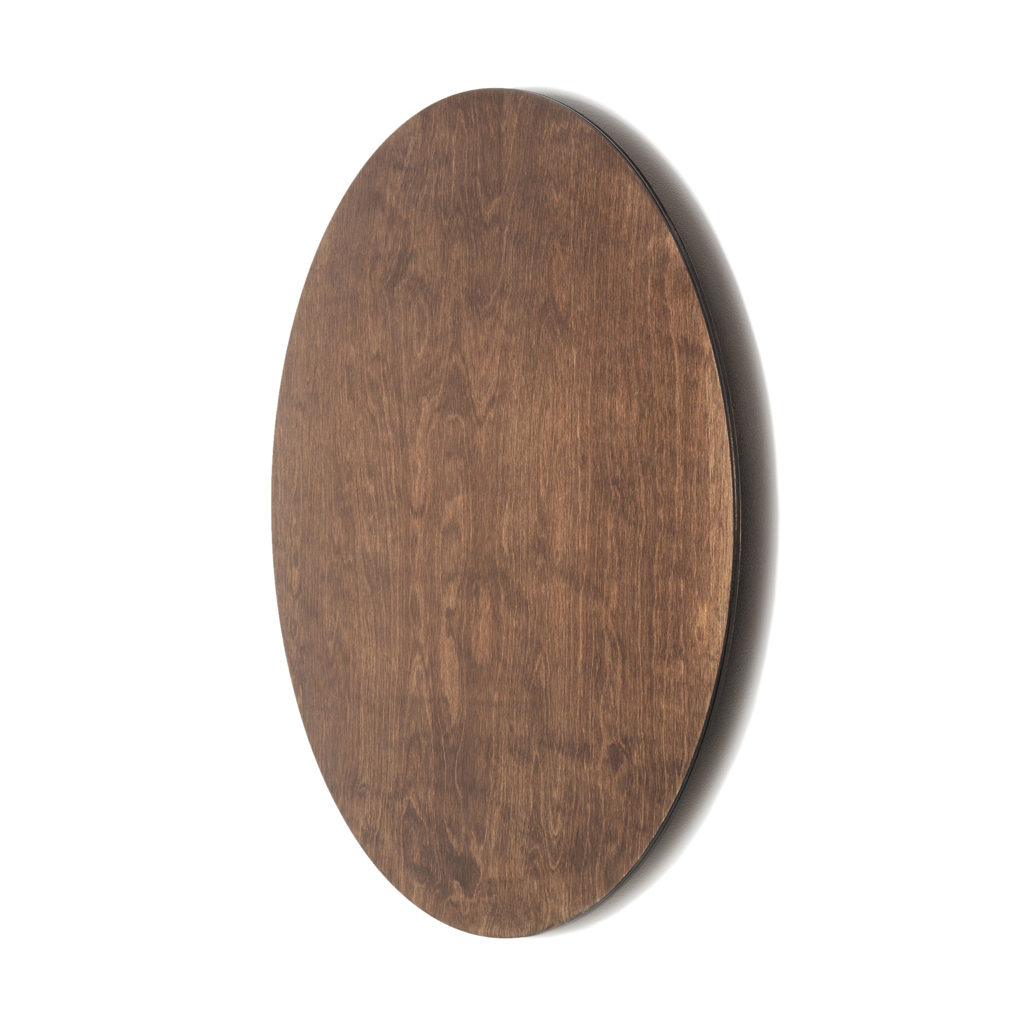 RING TIMBER LED XL – Dunkles Holz