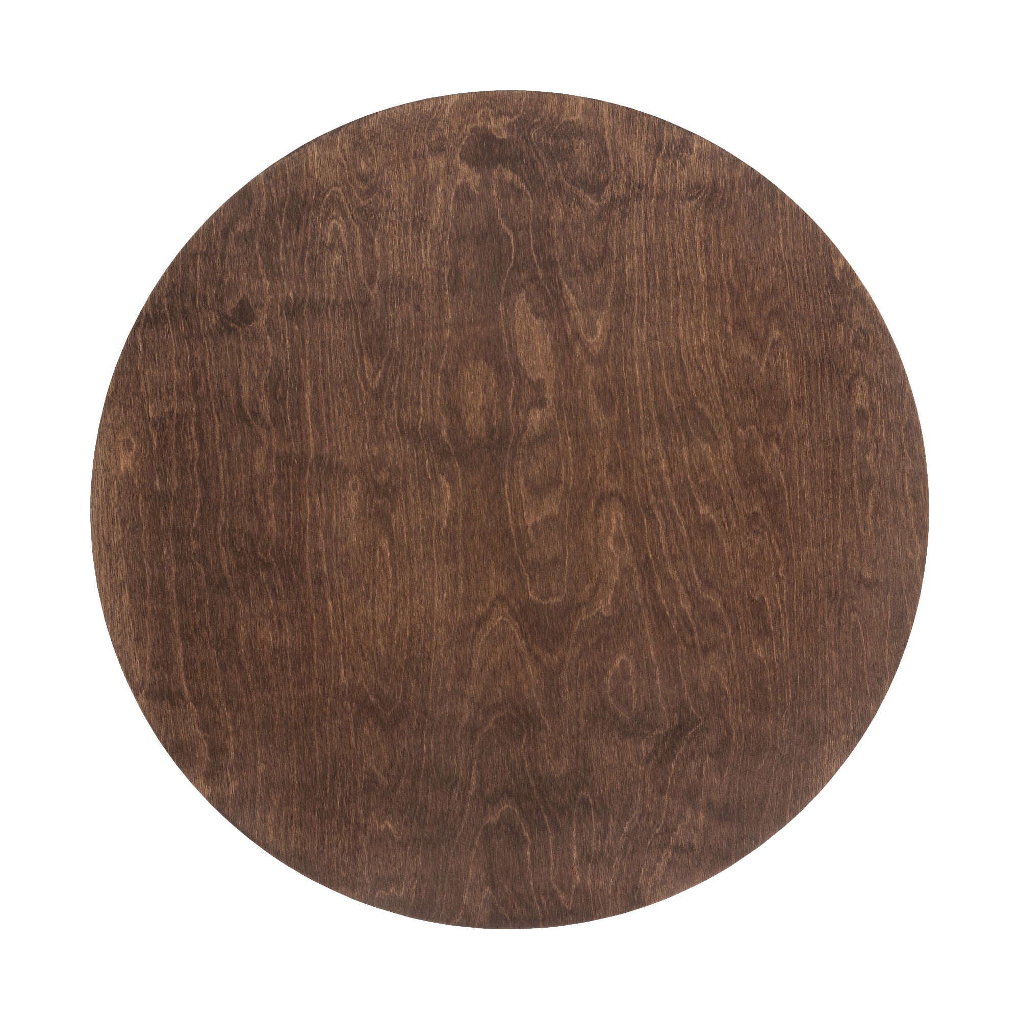 RING TIMBER LED XL – Dunkles Holz