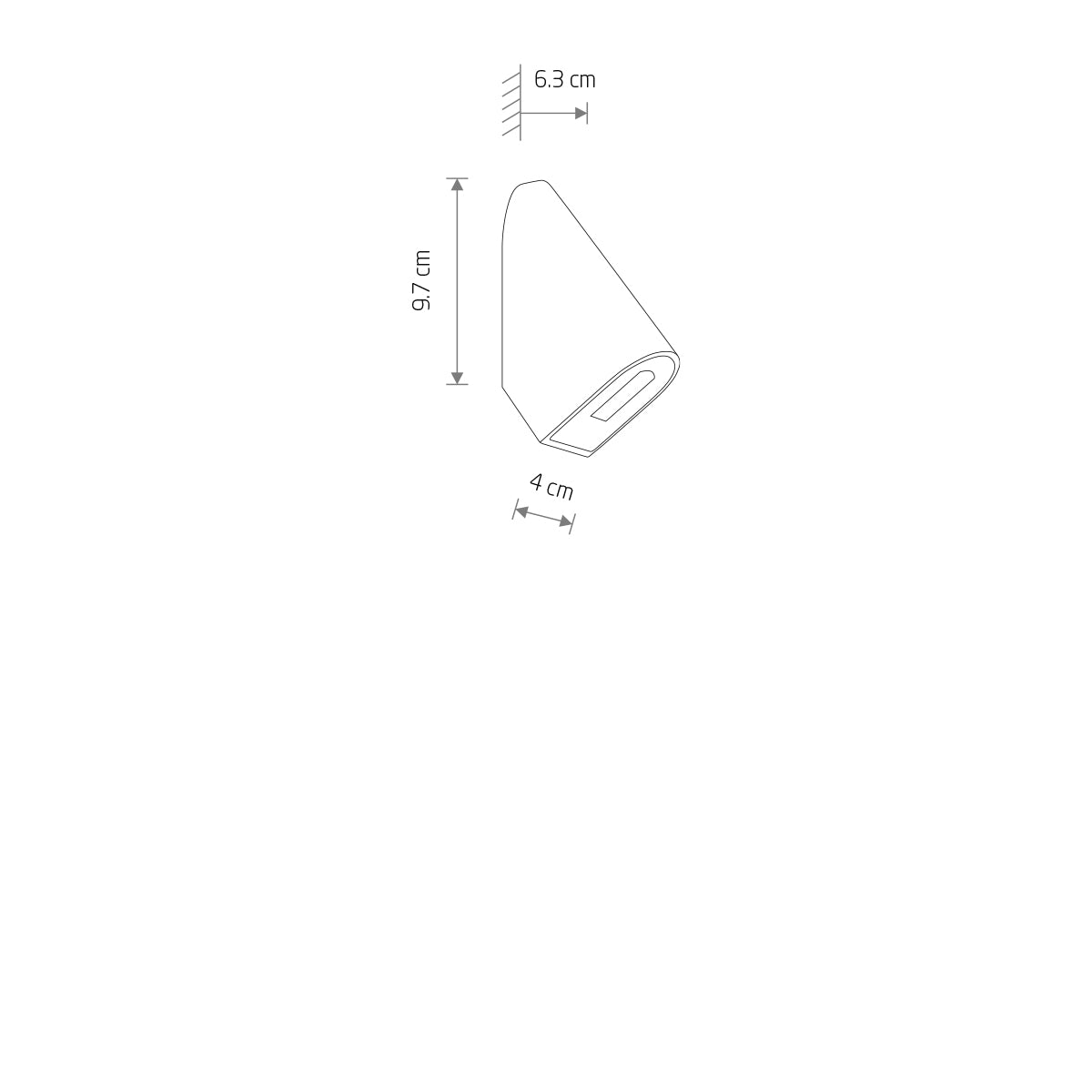 CLINE LED – Schwarz