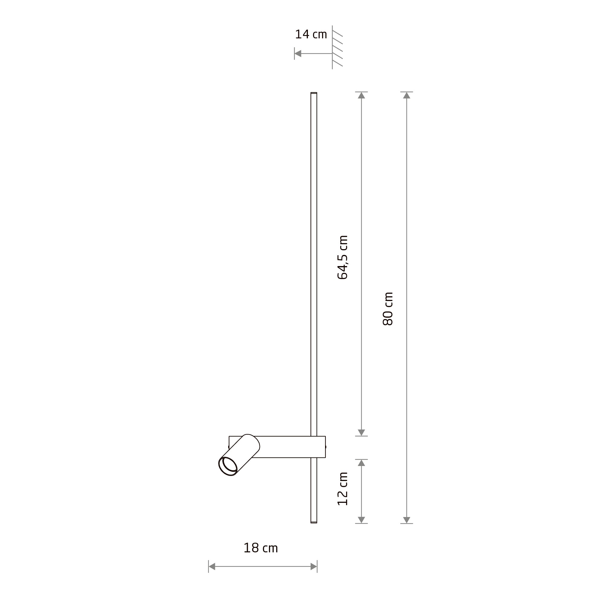 EASY LED RIGHT – Schwarz