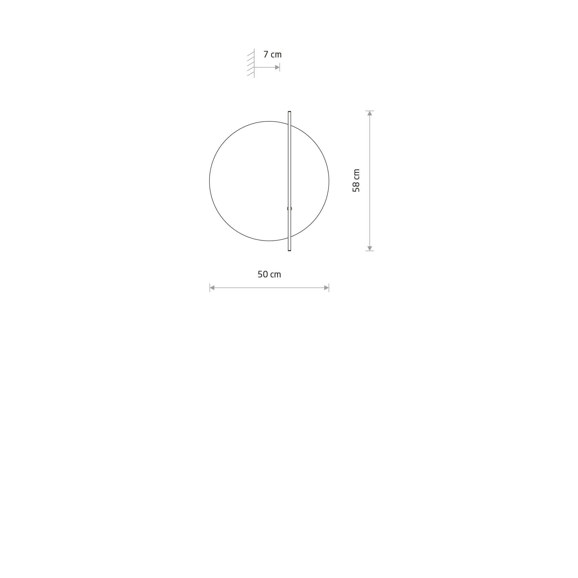 SUNSET LED D – Dunkles Holz