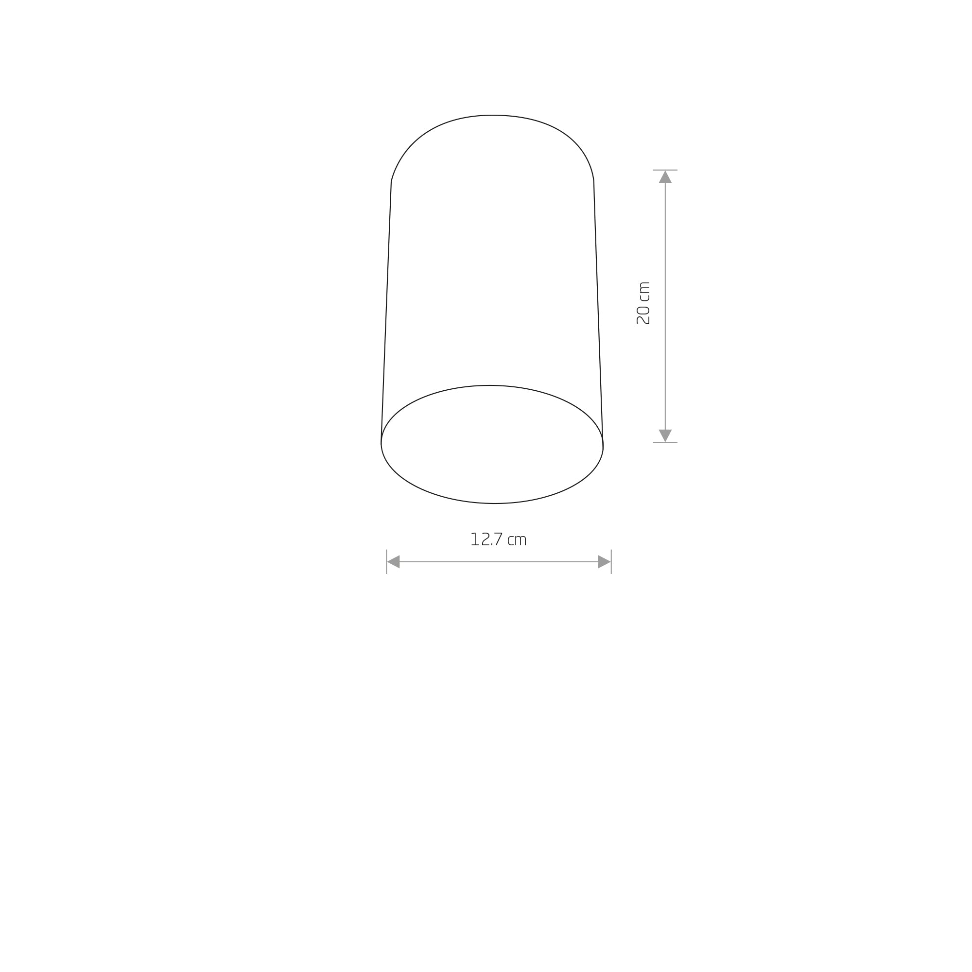 POINT PLEXI L – Weiß