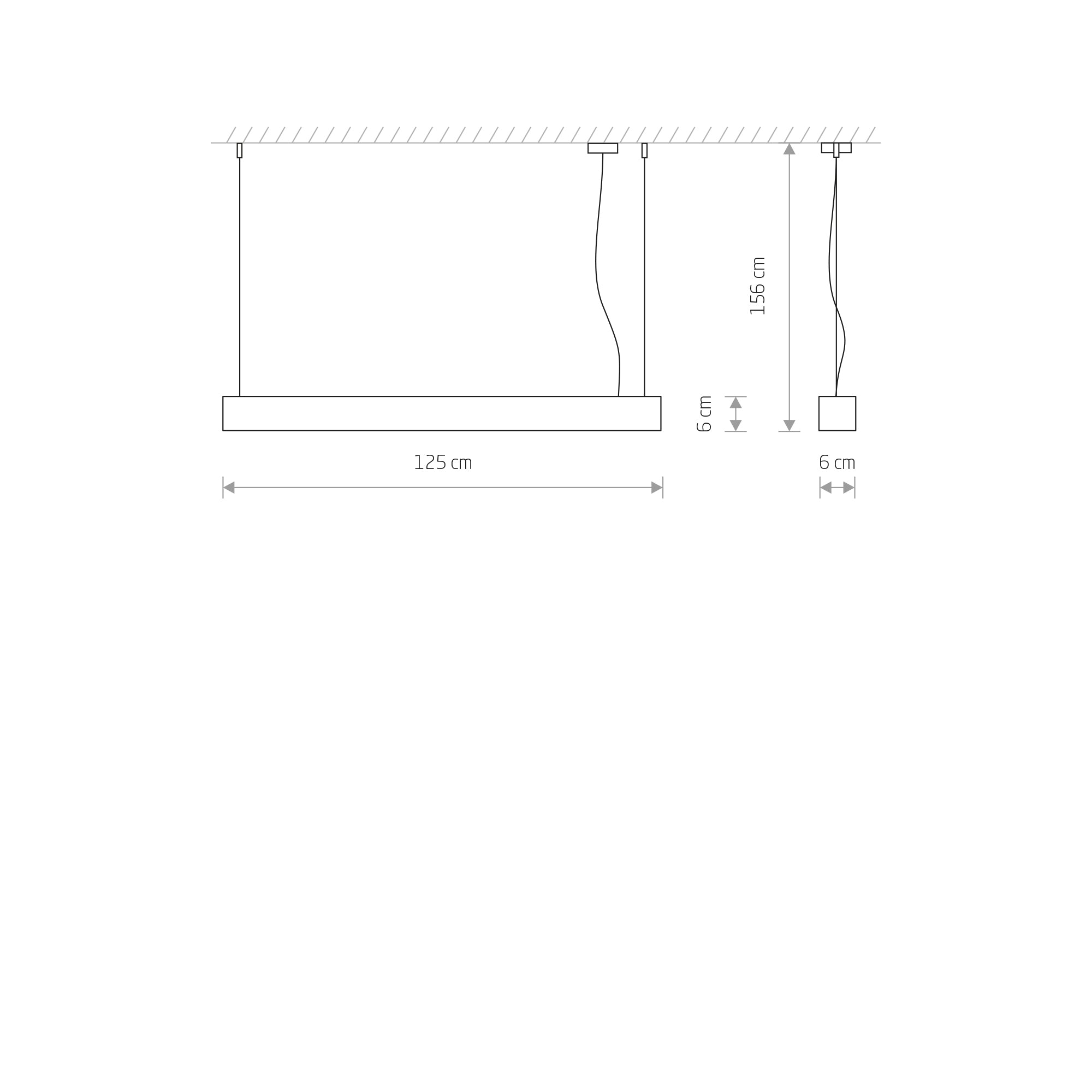 SOFT LED  120X6 – Graphit