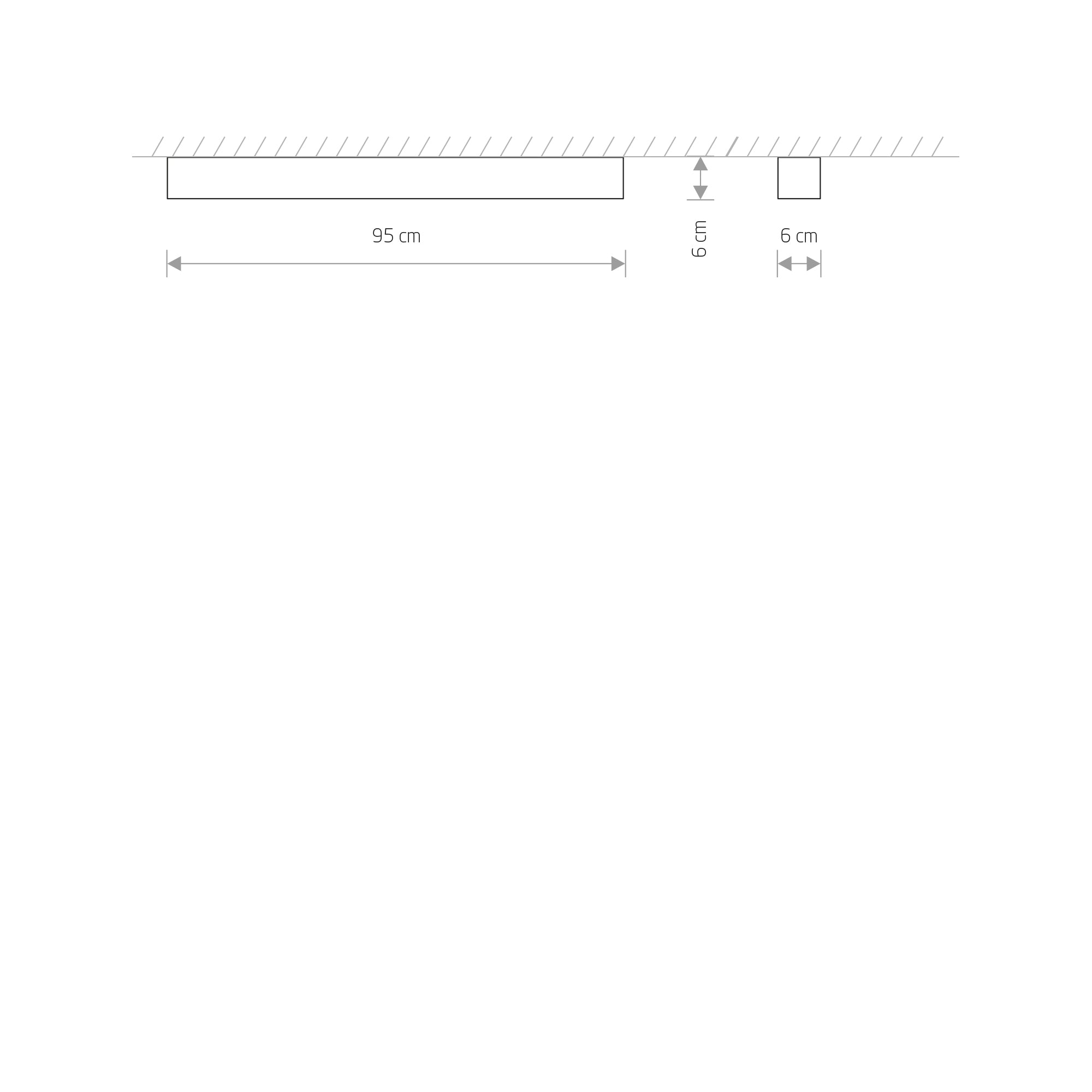 SOFT CEILING LED 90X6 – Weiß