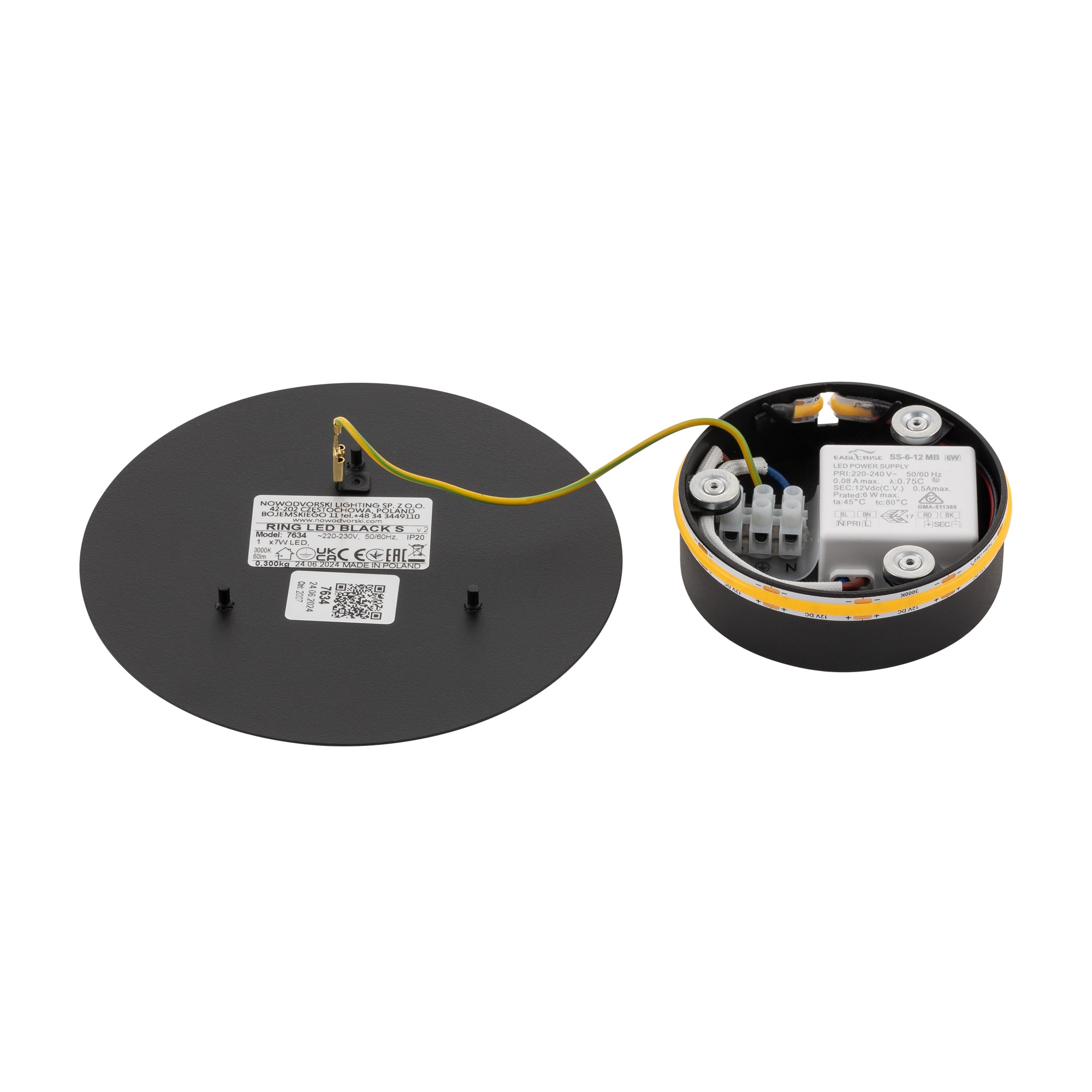 RING LED S – Schwarz