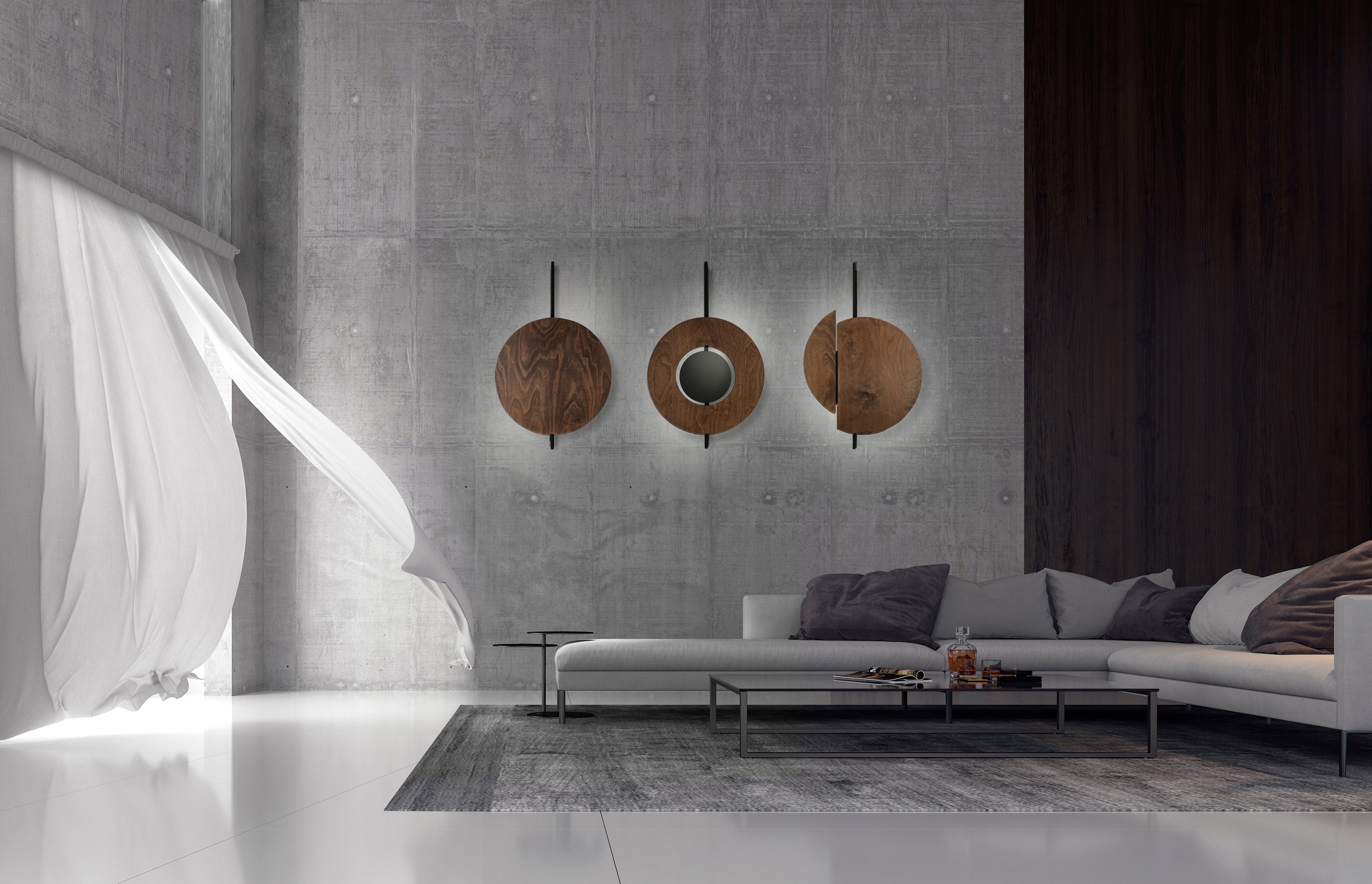 SUNSET A – Dunkles Holz