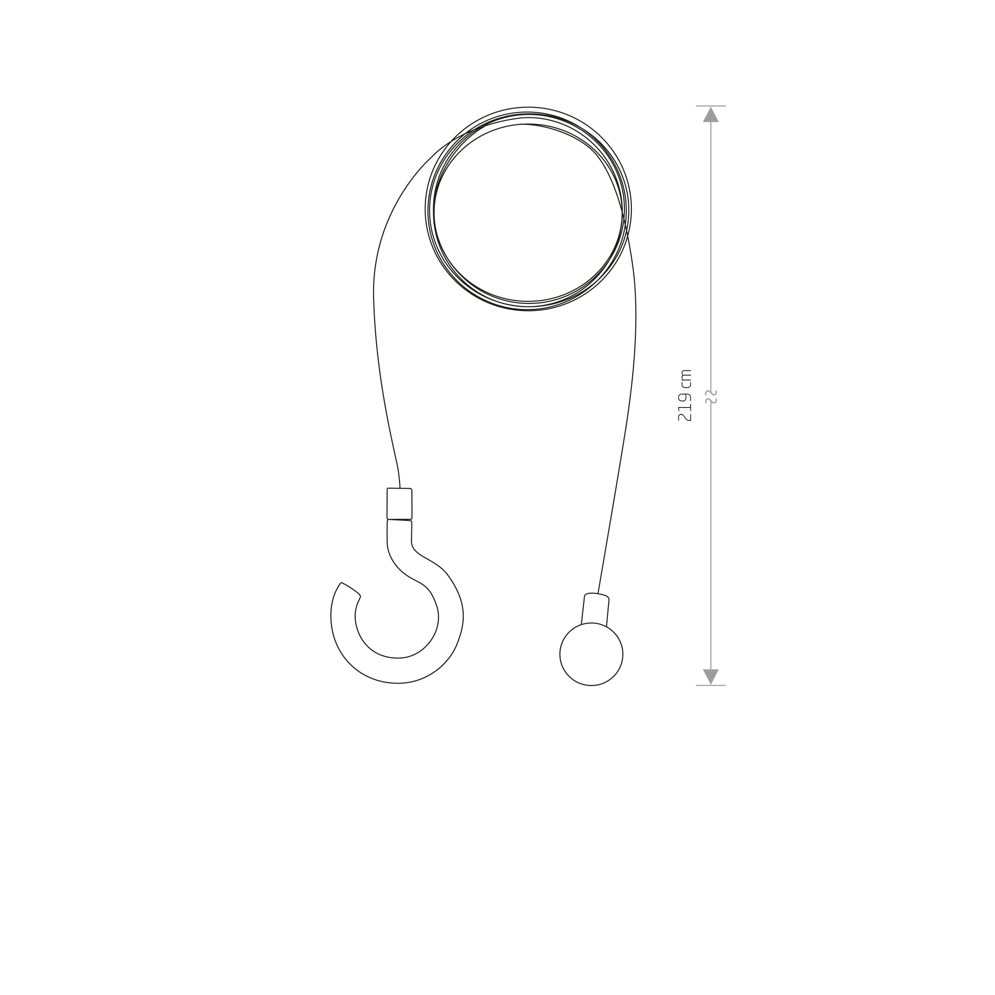 HANGING SET FOR PICNIC LED – Graphit