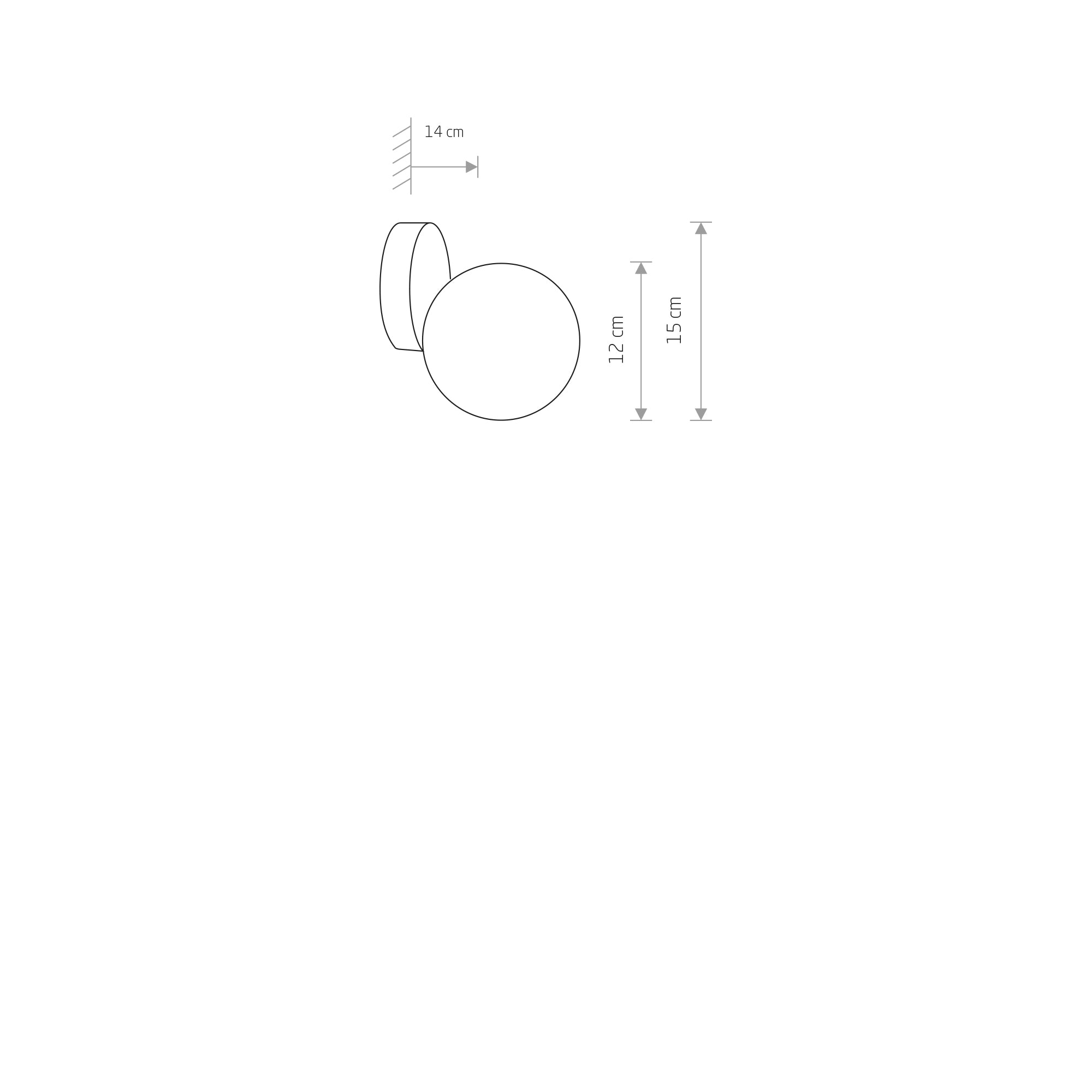 ICE BALL – Antikes Messing