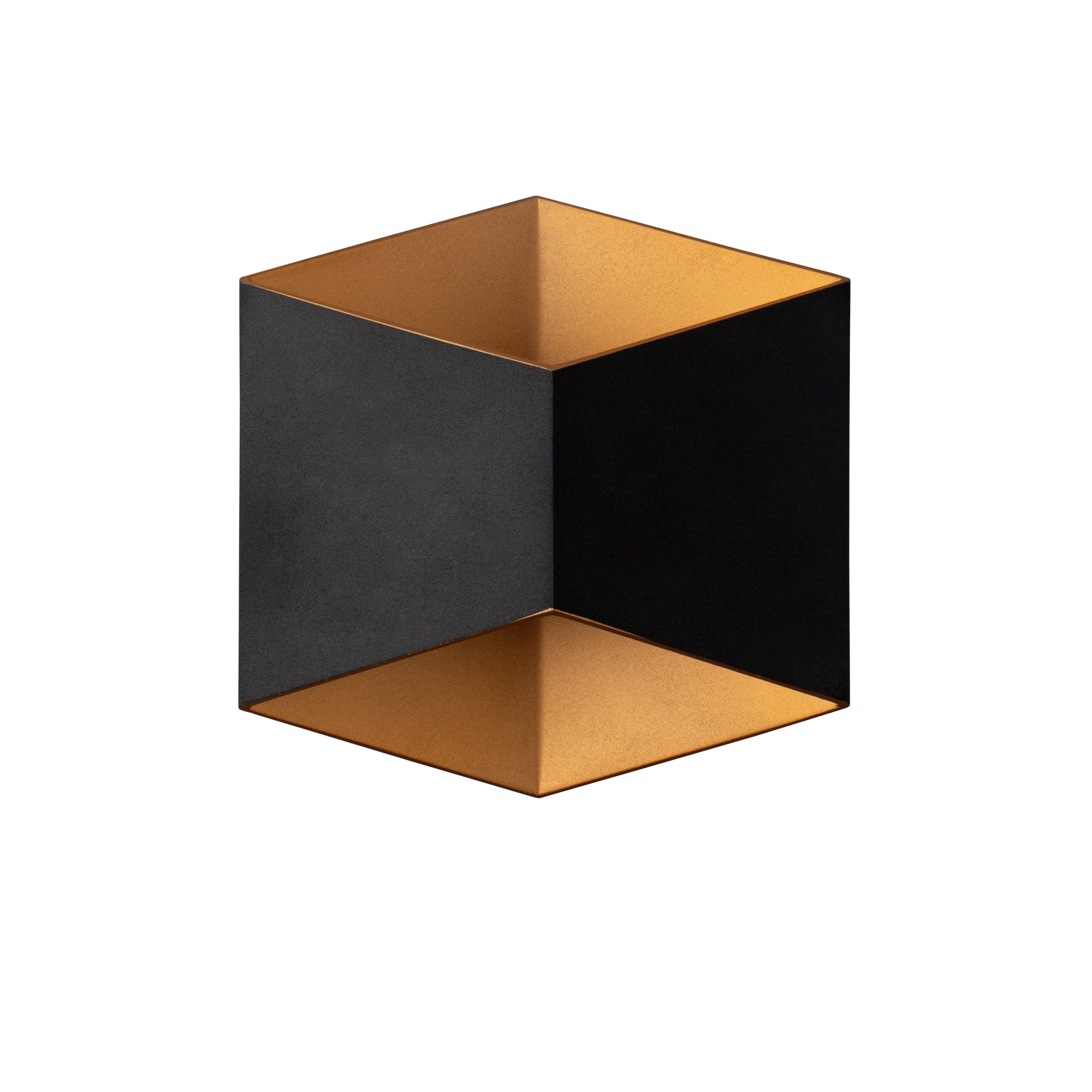 TRIANGLES LED – Schwarz-Gold