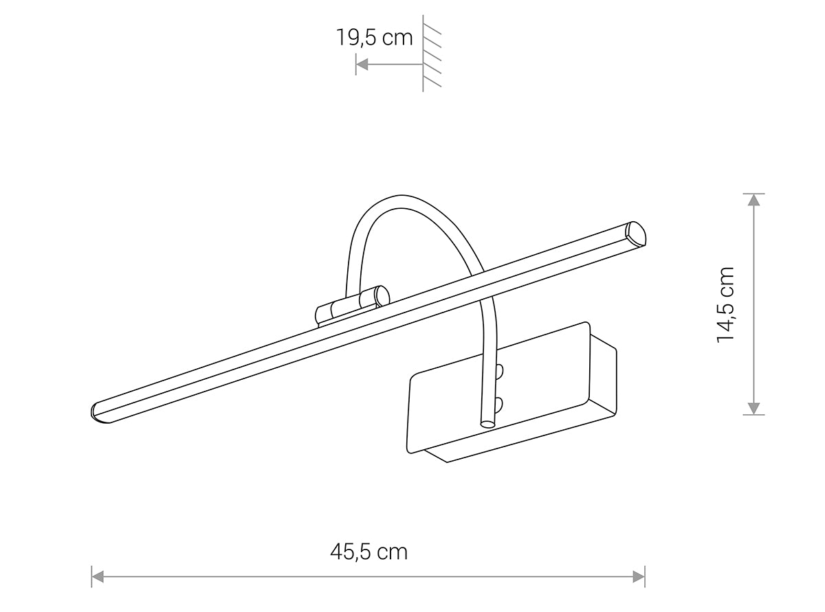 GIOTTO LED S – Antikes Messing