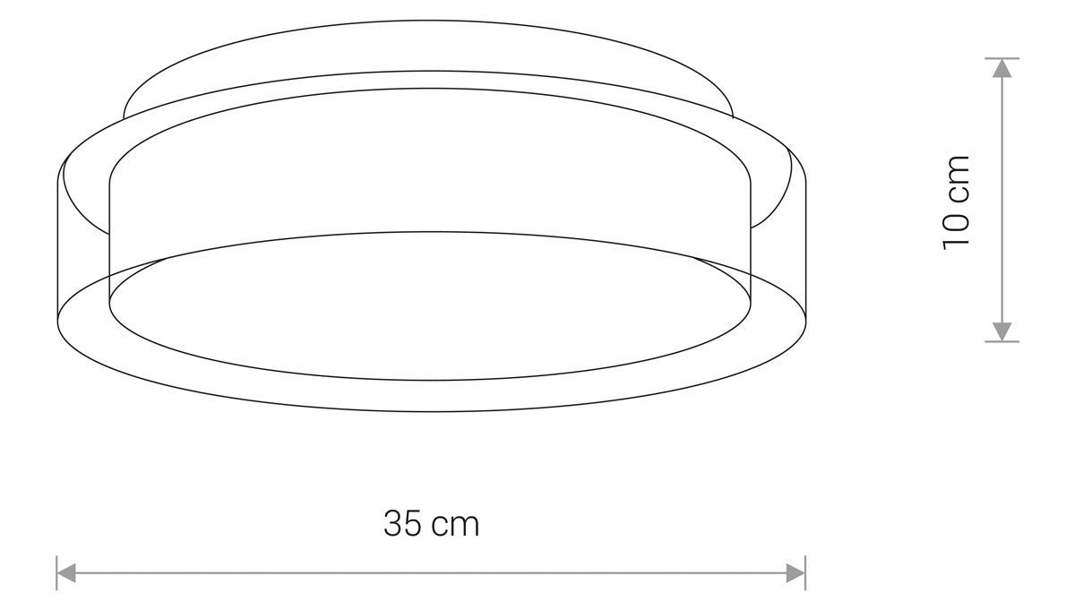 PAN LED M – Transparent