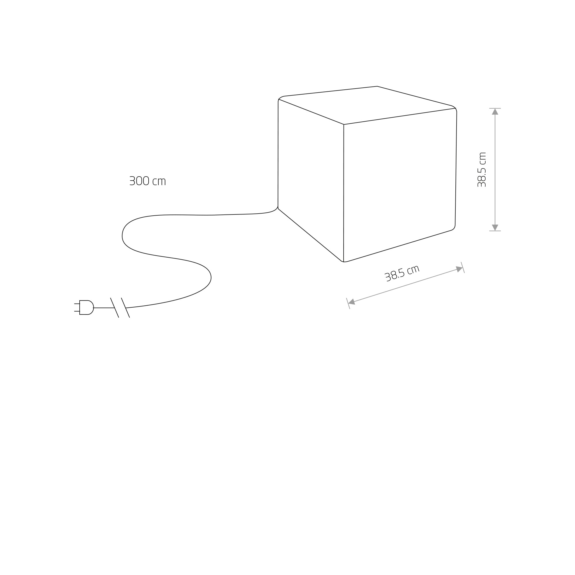 CUMULUS CUBE M – Weiß