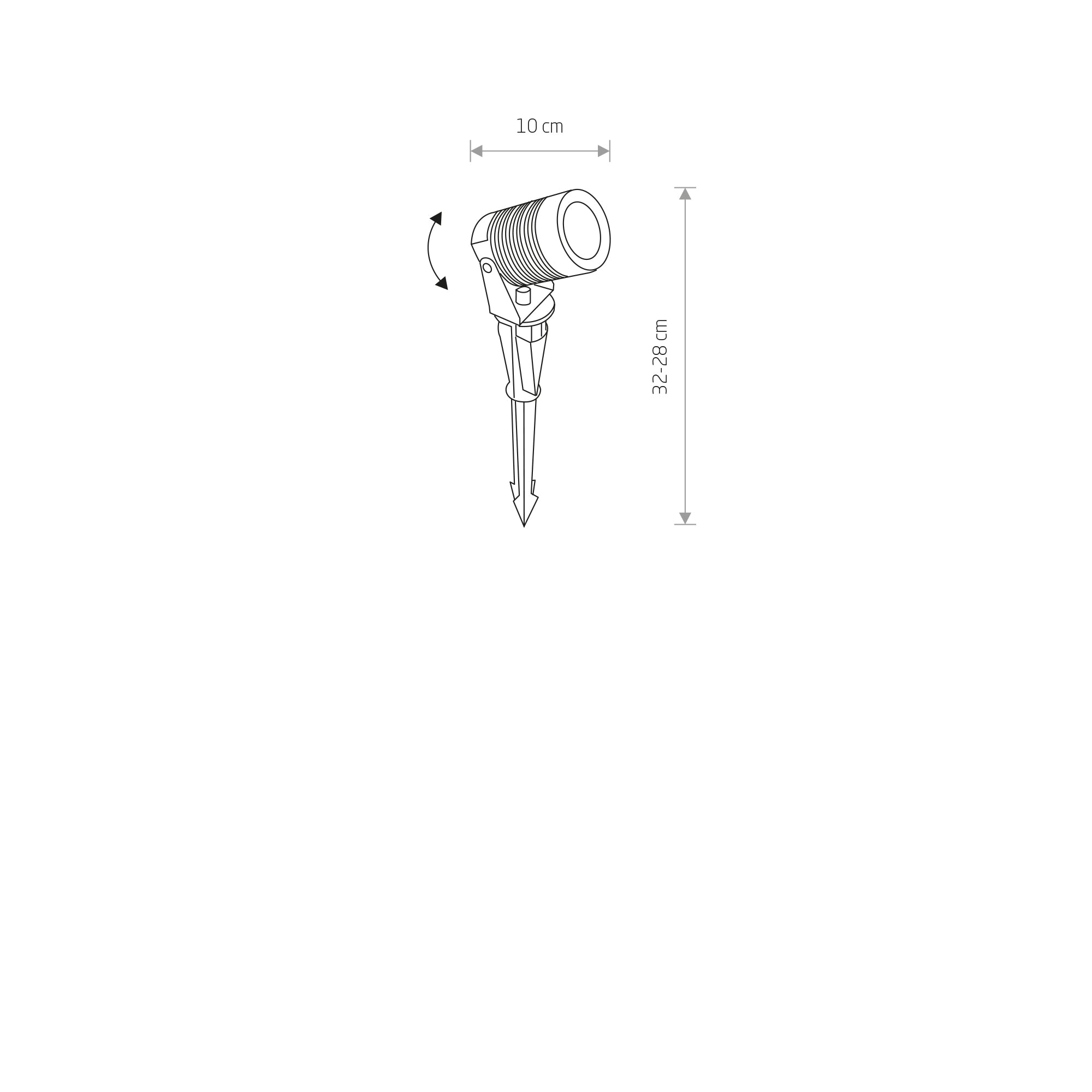 SPIKE LED M – Schwarz
