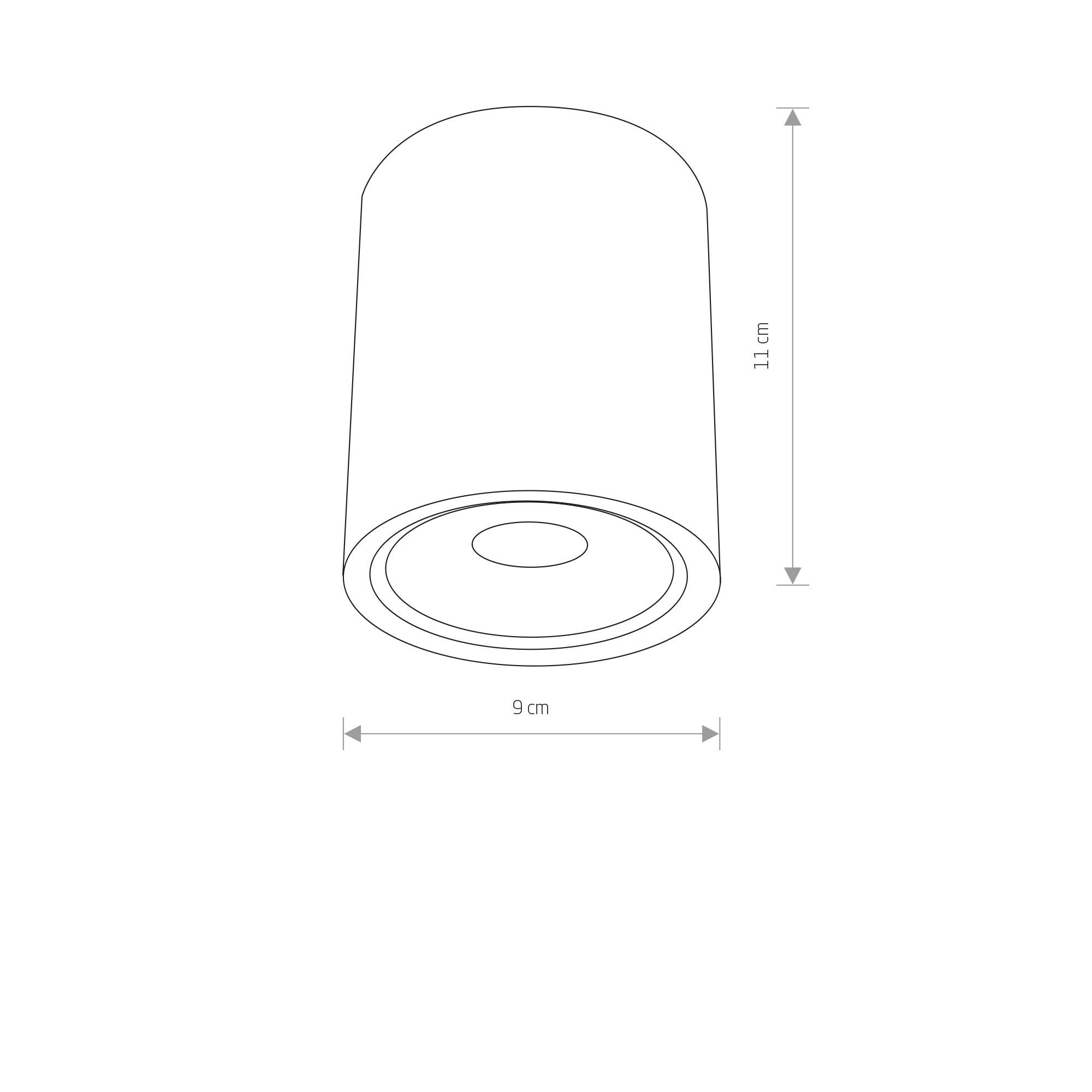 EDESA LED M – Schwarz